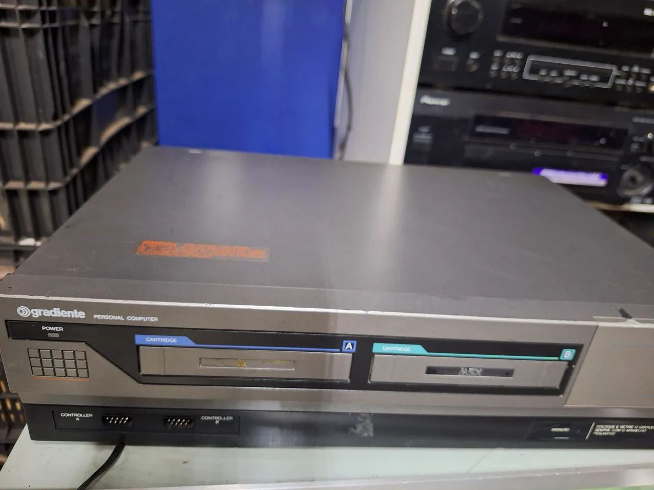 Gradiente MSX - somente cpu funcionando