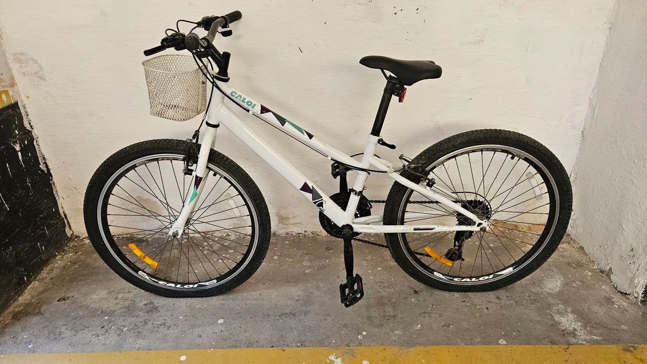 Bicicleta Caloi Ceci aro 24 18 marchas