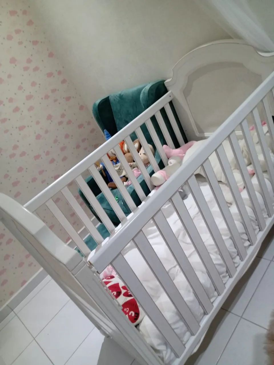 Berço que vira cama 