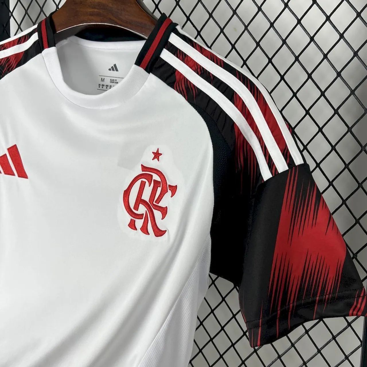 CAMISA TIME FLAMENGO BRANCA 25/26 PROMOÇÃO  - Foto 5