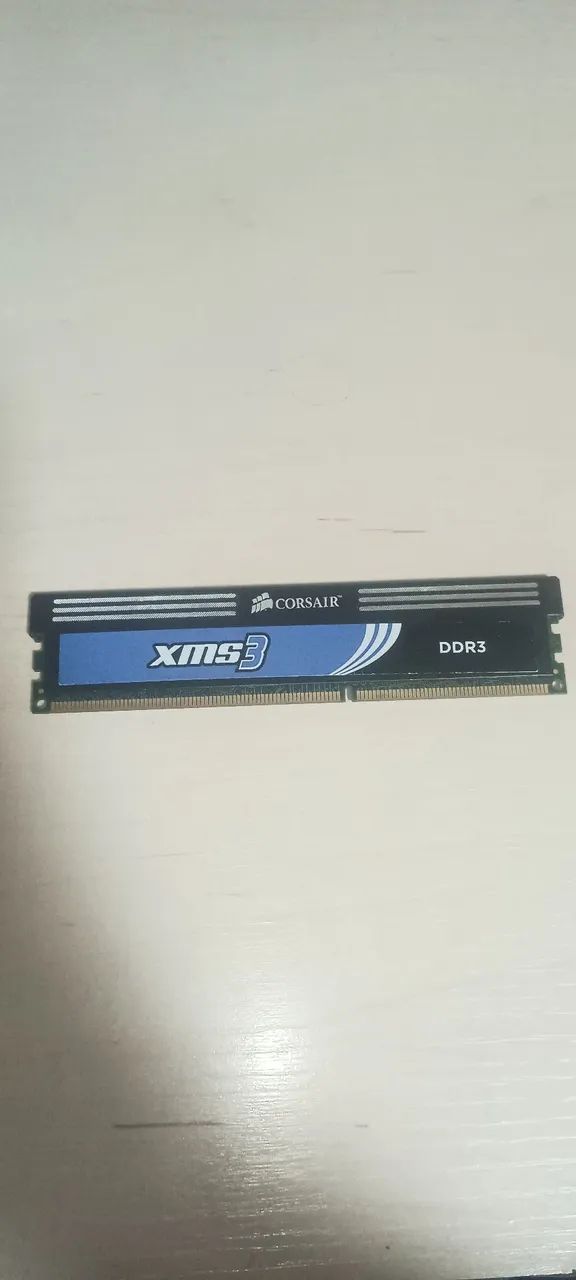 Memória RAM ddr3 XMs3 Corsair 2gb 