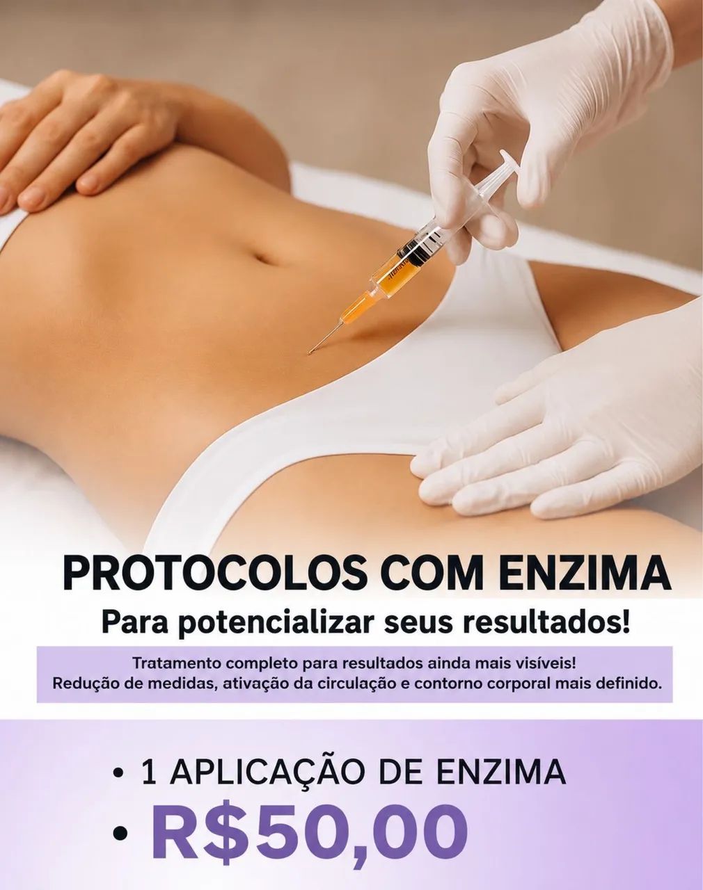 Aplicação de enzimas 