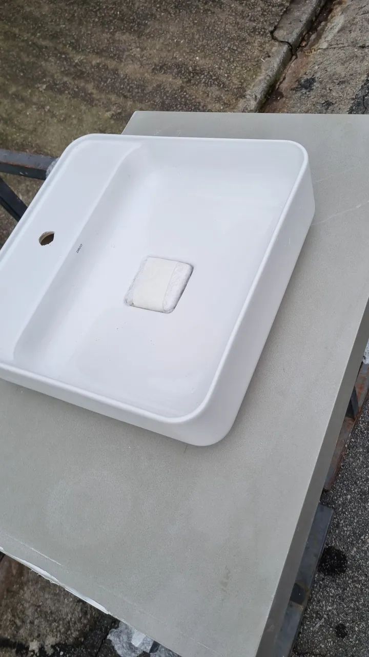 Pia Quartzo Cinza 80x55 - Foto 5