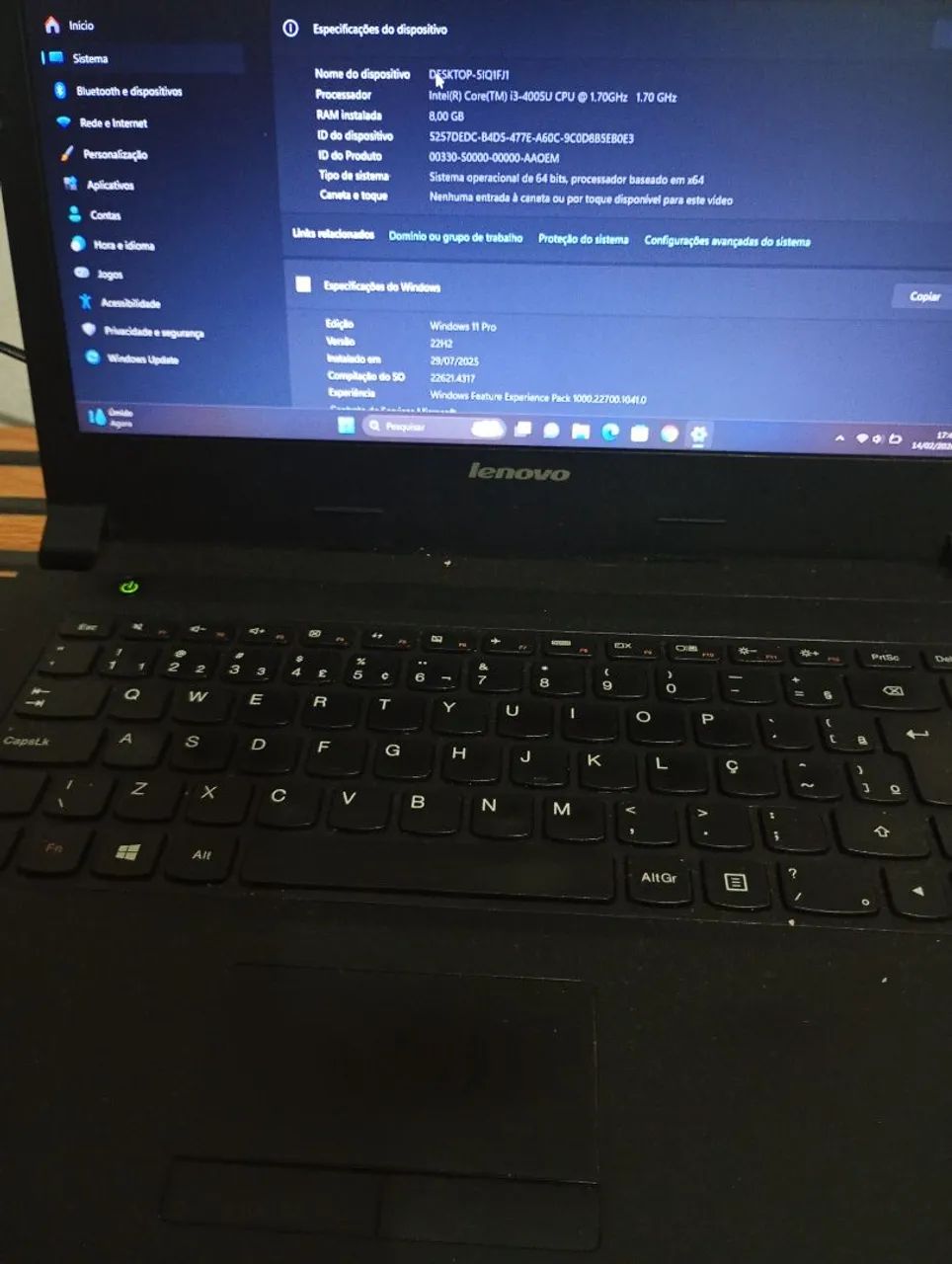 Notebook com SSD WINDOWS 11  - Foto 5