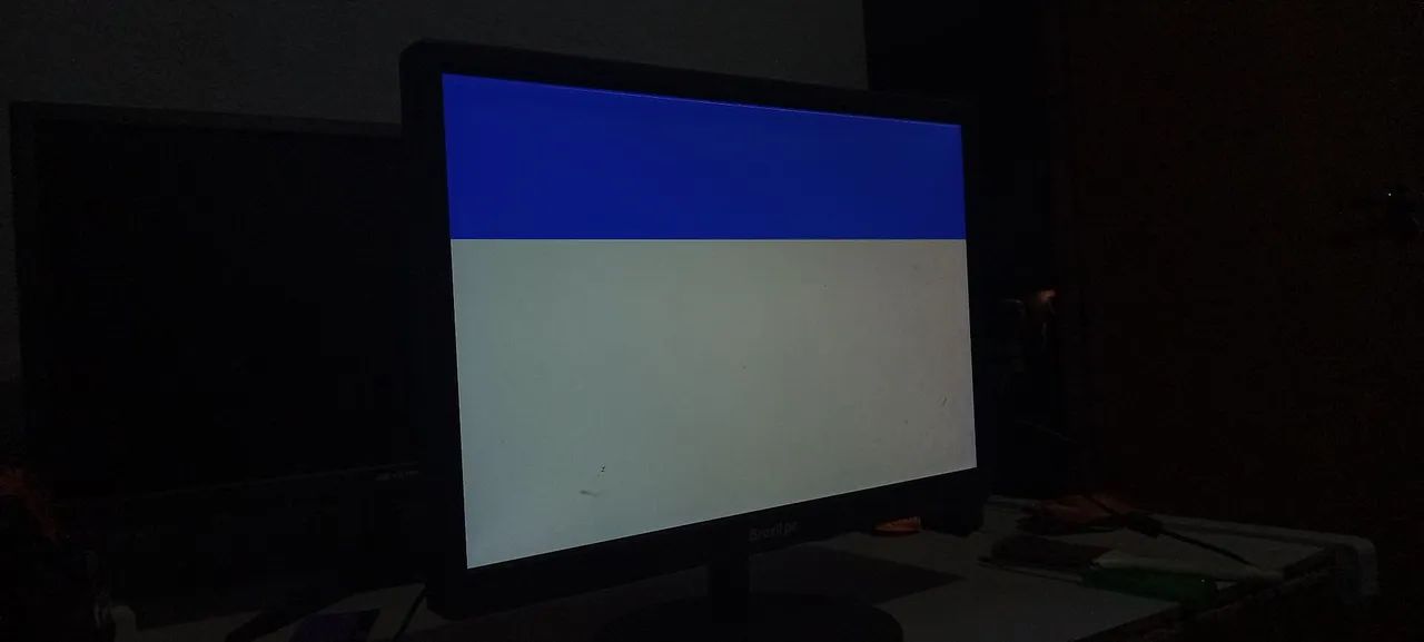 Monitor Brazil Pc 19" com DEFEITO na tela - Foto 2
