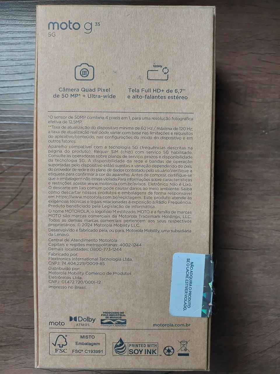 VENDE-SE MOTO G35 5G VERDE - Foto 2