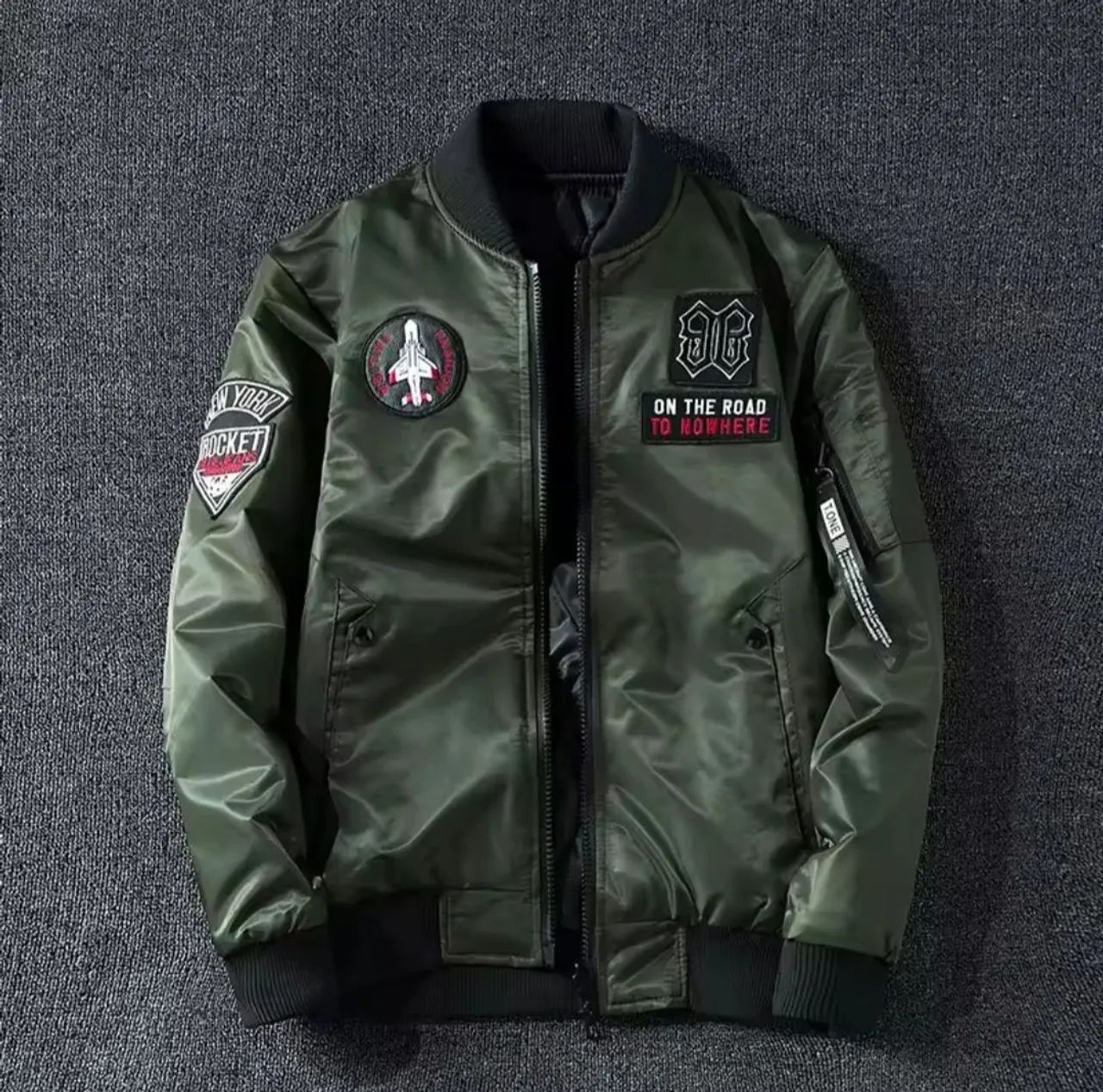 Jaqueta, casaco bomber, aviador