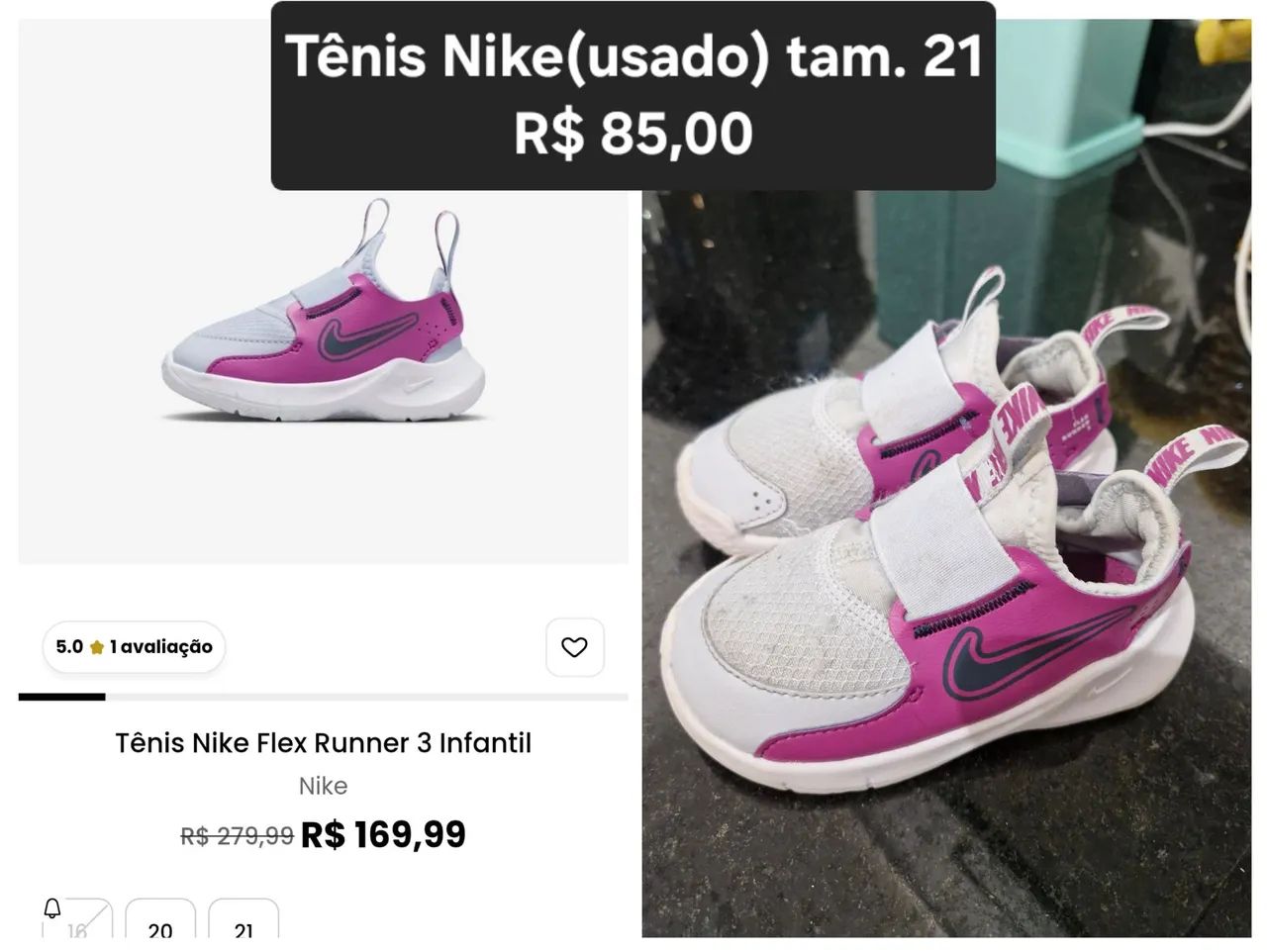 Tenis nike infantil  - Foto 2