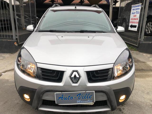 Sandero Stepway 1.6 Completão + Couro! - Foto 2
