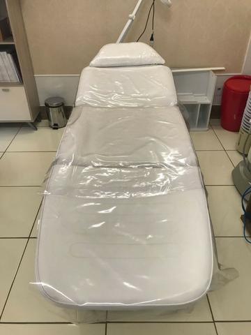 Maca Hidráulica Para Estética - Giro 360° + Mocho - Foto 2