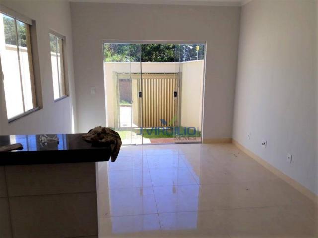 Casa com 2 dormitórios à venda, 54 m² por r$ 175.000,00 - jardim balneário meia ponte - go - Foto 2