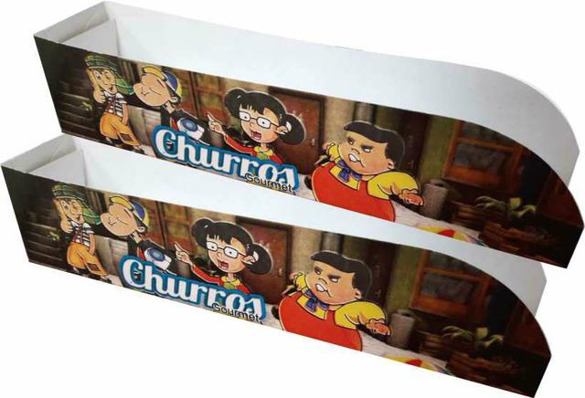Caixinha embalagem para churros modelo padrão - Foto 5