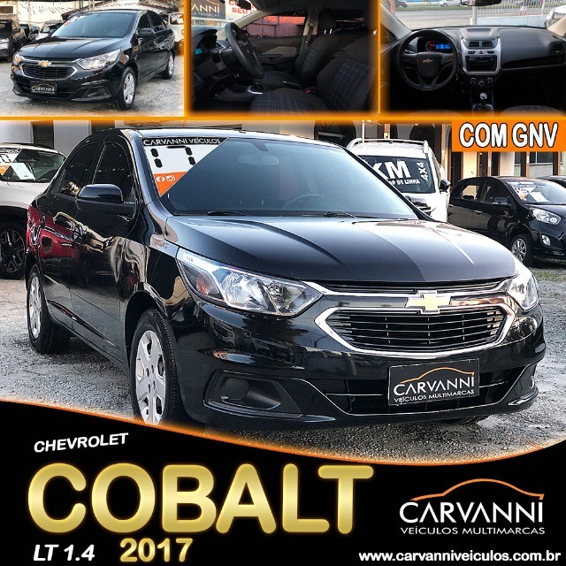 CHEVROLET COBALT LT 1.4 2017 COM GNV