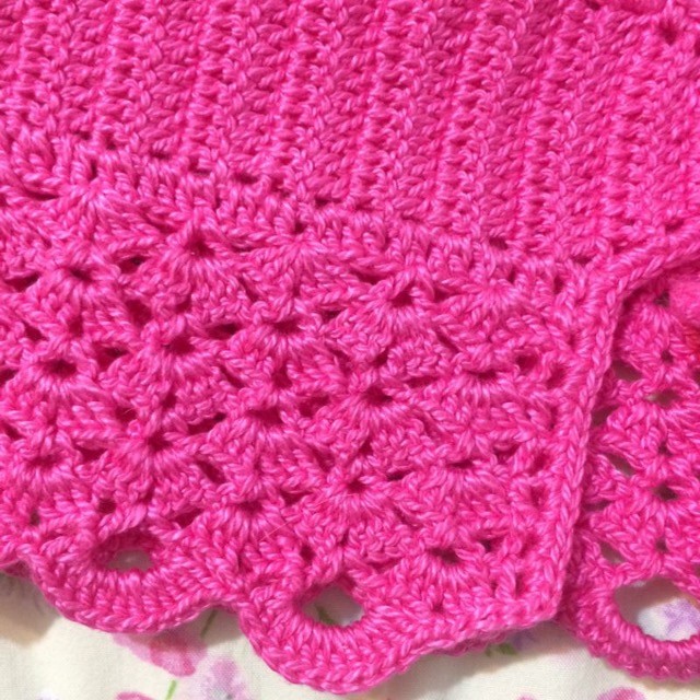 Top cropped pink crochê novo - Foto 4