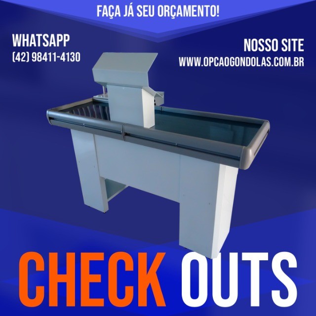 Check Outs | Caixas de Atendimento - Foto 2