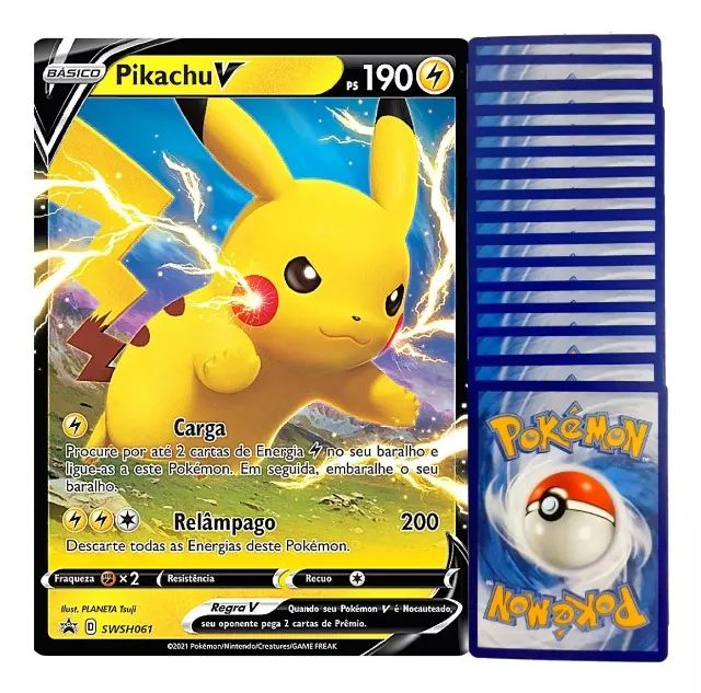 Cartas Pokemon Pikachu Originais Copag