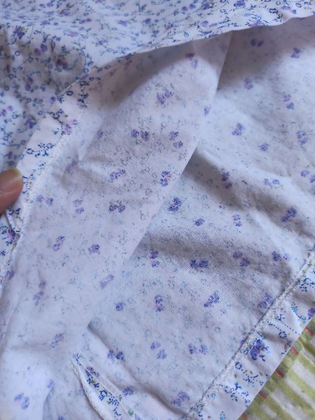 Desapego saia de algodão estampada tamanho P - Foto 5