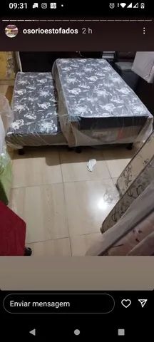 Cama box com auxiliar entrega grátis  - Foto 2