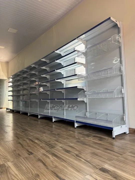 Gondolas de aço para loja