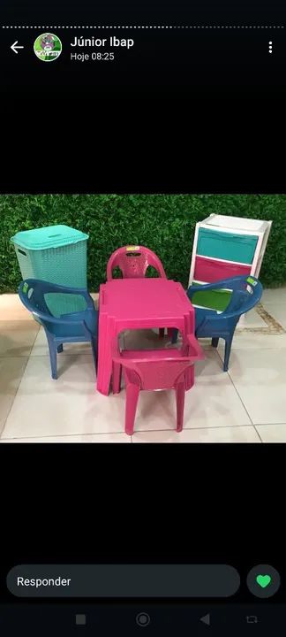 Mesas e cadeiras infantil  - Foto 3