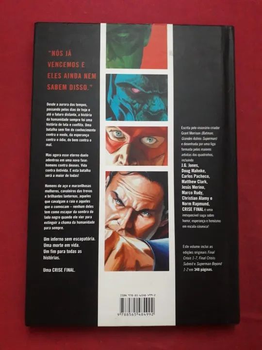 Livro HQ Crise Final - Foto 2