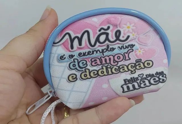 Porta moeda personalizado brinde dia das mães  - Foto 4