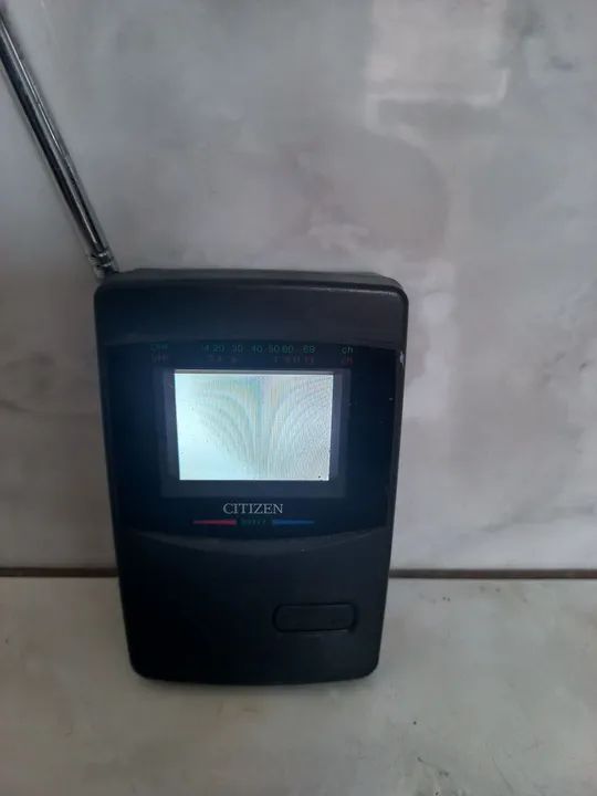 Mini tv Citizen analógica para colecionadores  - Foto 4