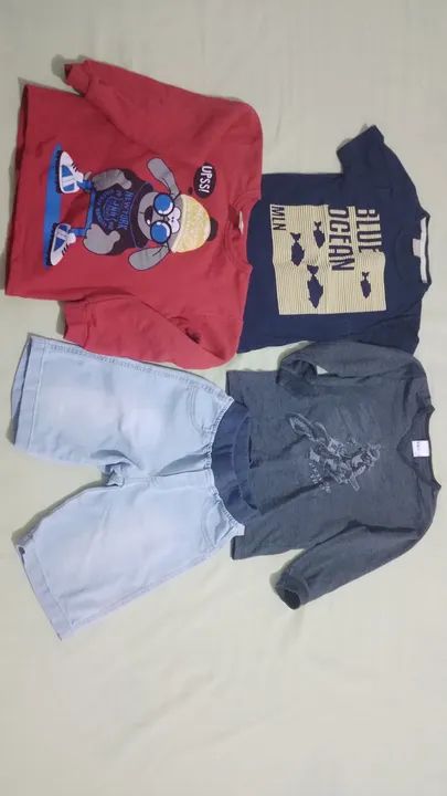 Kit de Roupas infantis menino 06 - Foto 3