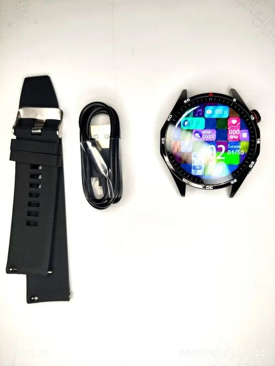 Smartwatch redondo gt4 promoção  - Foto 3