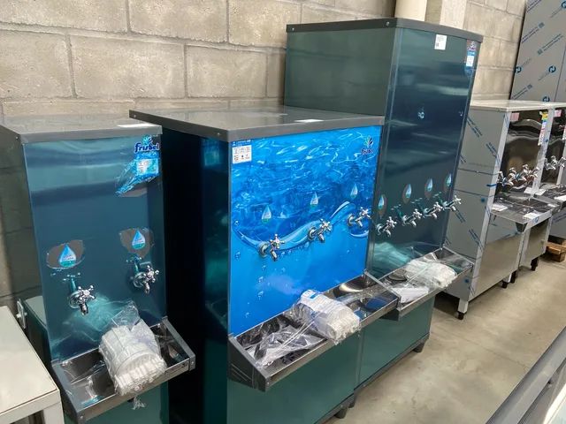 BEBEDOURO RESFRIADOR DE ÁGUA INDUSTRIAL 25 LITROS DE COLUNA - FRISBEL - Foto 4