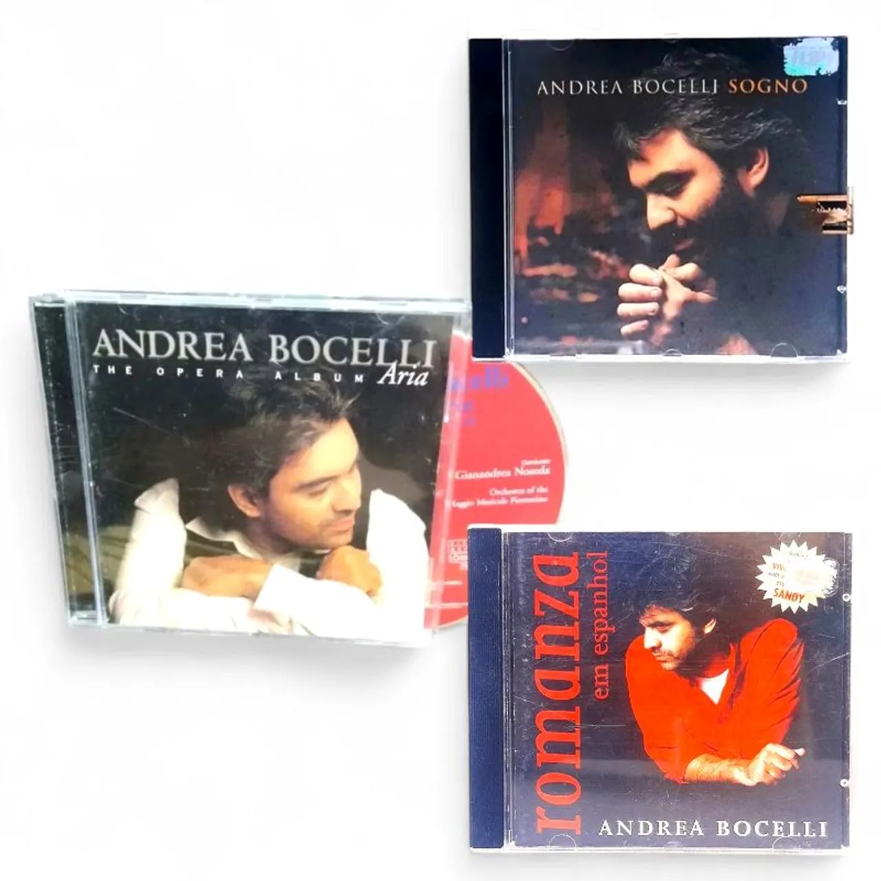 Cds Andrea Bocelli - Romanza(em espanhol) - Sogno - The Opera