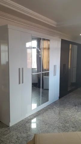 Guarda roupa supreme com ou sem espelho - entregamos no mesmo dia com montagem gratis - Foto 2