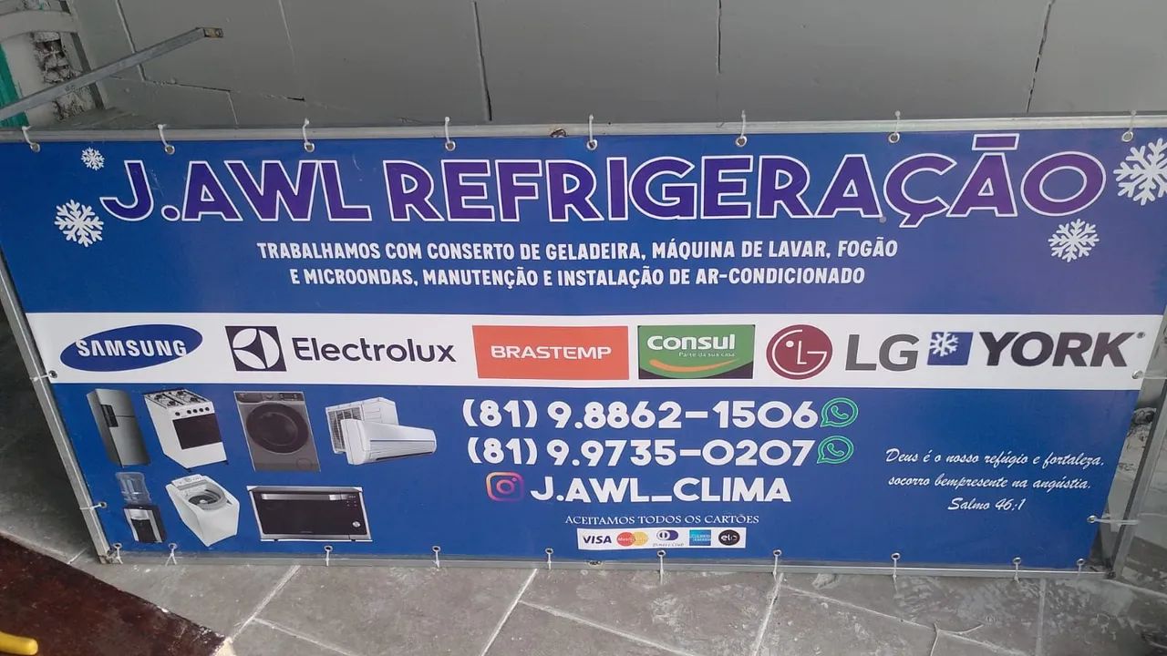 Assistência técnica especialista em refrigeração 