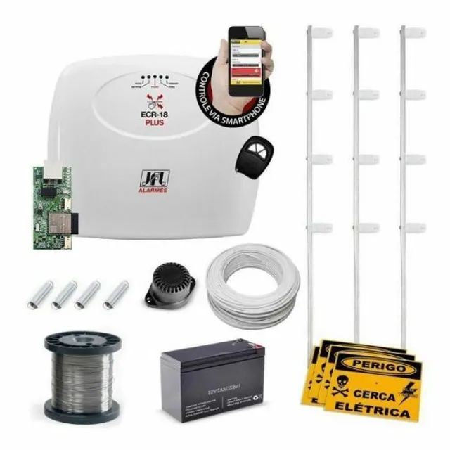 Cerca elétrica residencial 