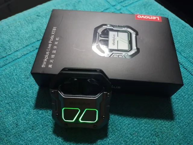 Fone de ouvido via bluetooth game Lenovo trinkplus live pods xt81 - Foto 2