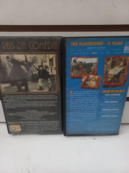 2 fitas vhs antigas  - Foto 3
