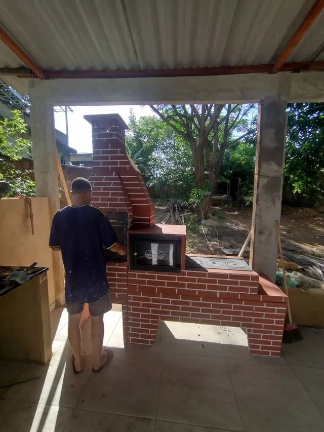 Churrasqueira pré moldada - Foto 4