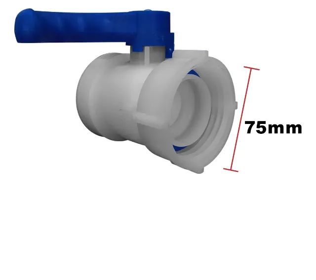 Registro para containeres IBC 75mmx60mm