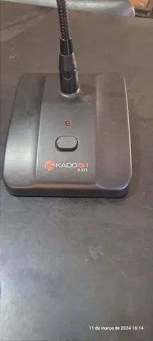 Microfone de mesa Kadosh K353 - Foto 2