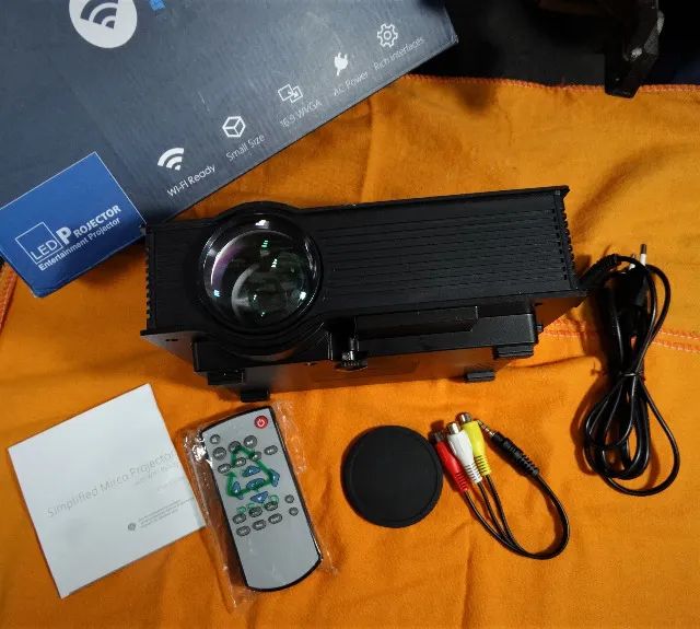 Micro Projetor Led Hd Com Wi-fi Na Embalagem Original - Foto 6