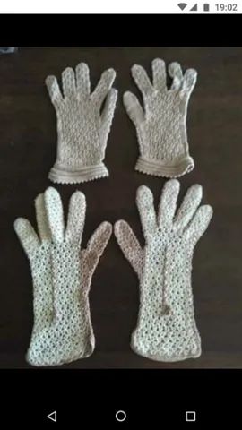 Desapego de luvas antigas 