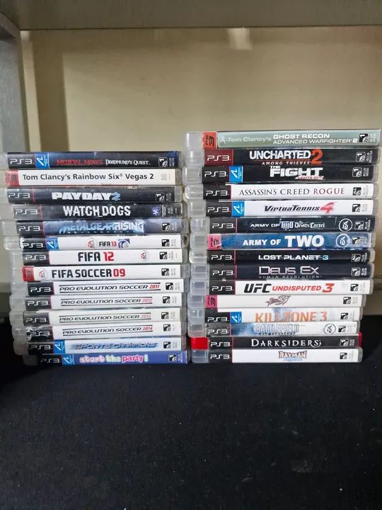 Jogos PS3 - Coleção Completa. Envio pela OLX PAY