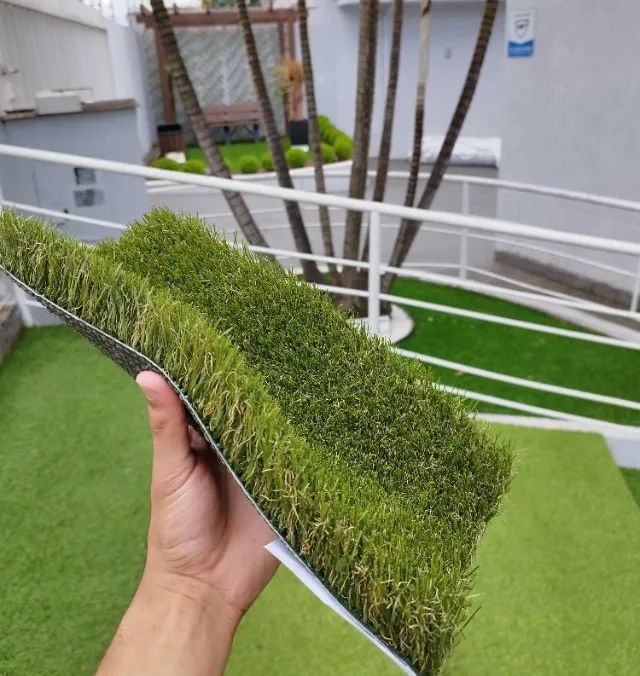 Gramas sintéticas decorativas/jardim/paisagismo a pronta entrega vários modelos e tam. - Foto 6