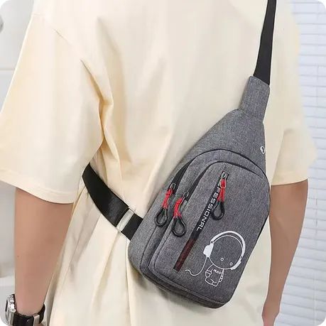 Bolsa de ombro e peito Crossbody - Foto 2
