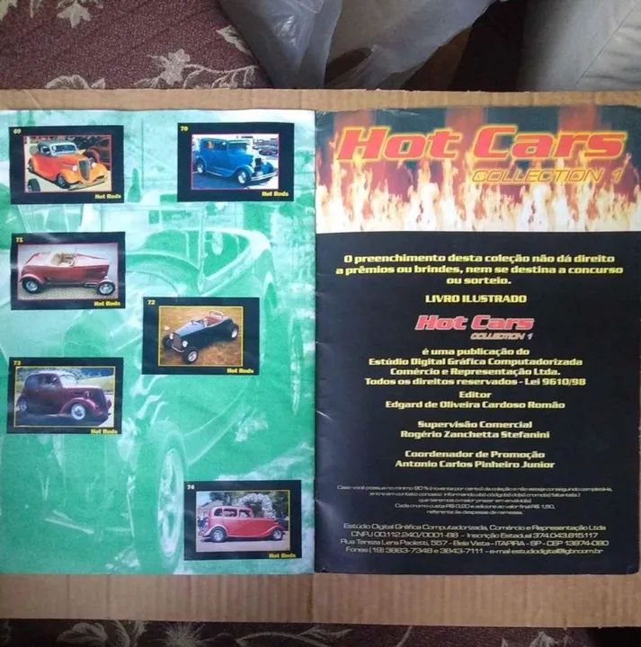 Álbum Hot Cars collection 1 - Foto 2
