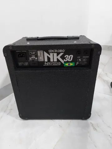 Amplificador Cubo Teclado Meteoro Nitrous Nk30 + Suporte Ibox - Foto 3