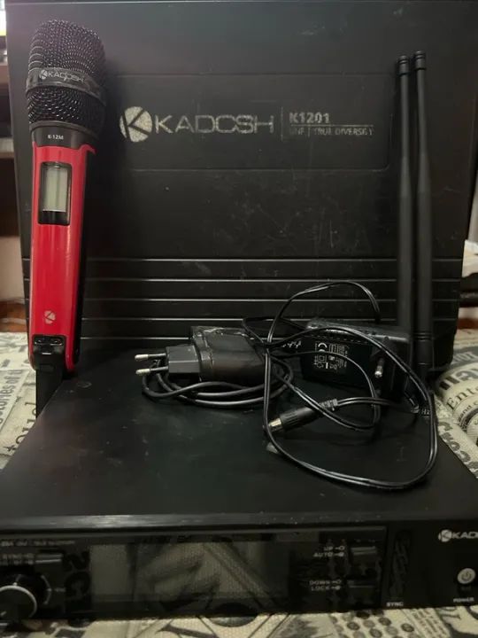 Microfone Sem Fio KADOSH K1201 - Novo - Foto 2