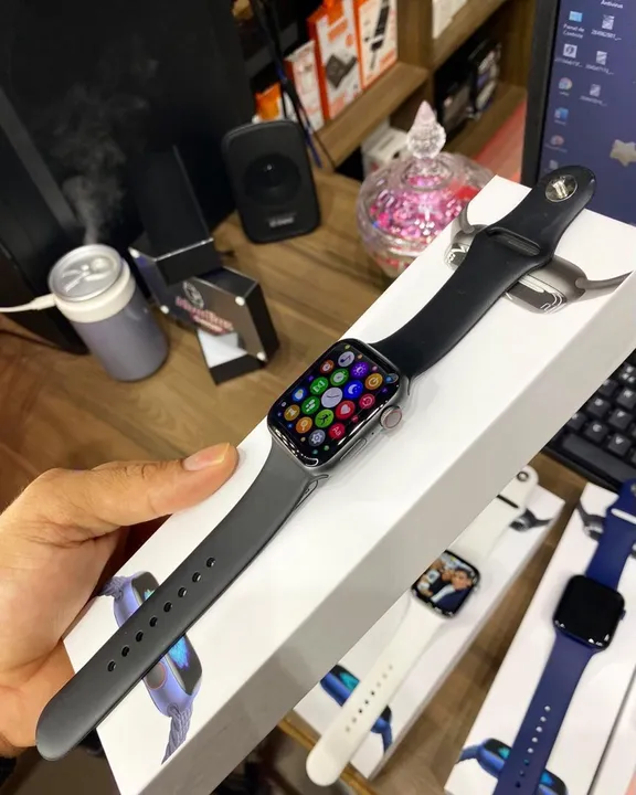 Relógio Smartwatch Apple Watch Series 7 45mm Bluetooth  Novo