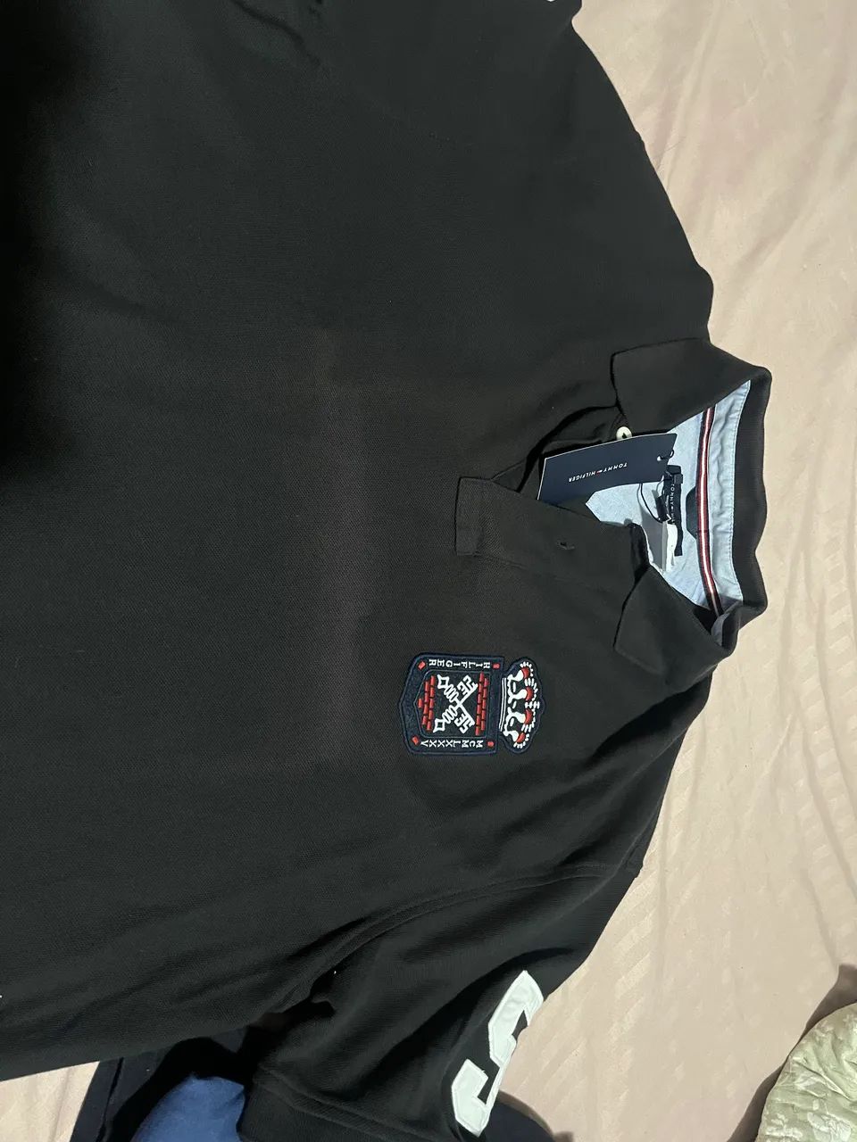 Camisa polo tommy original com mancha - Foto 5