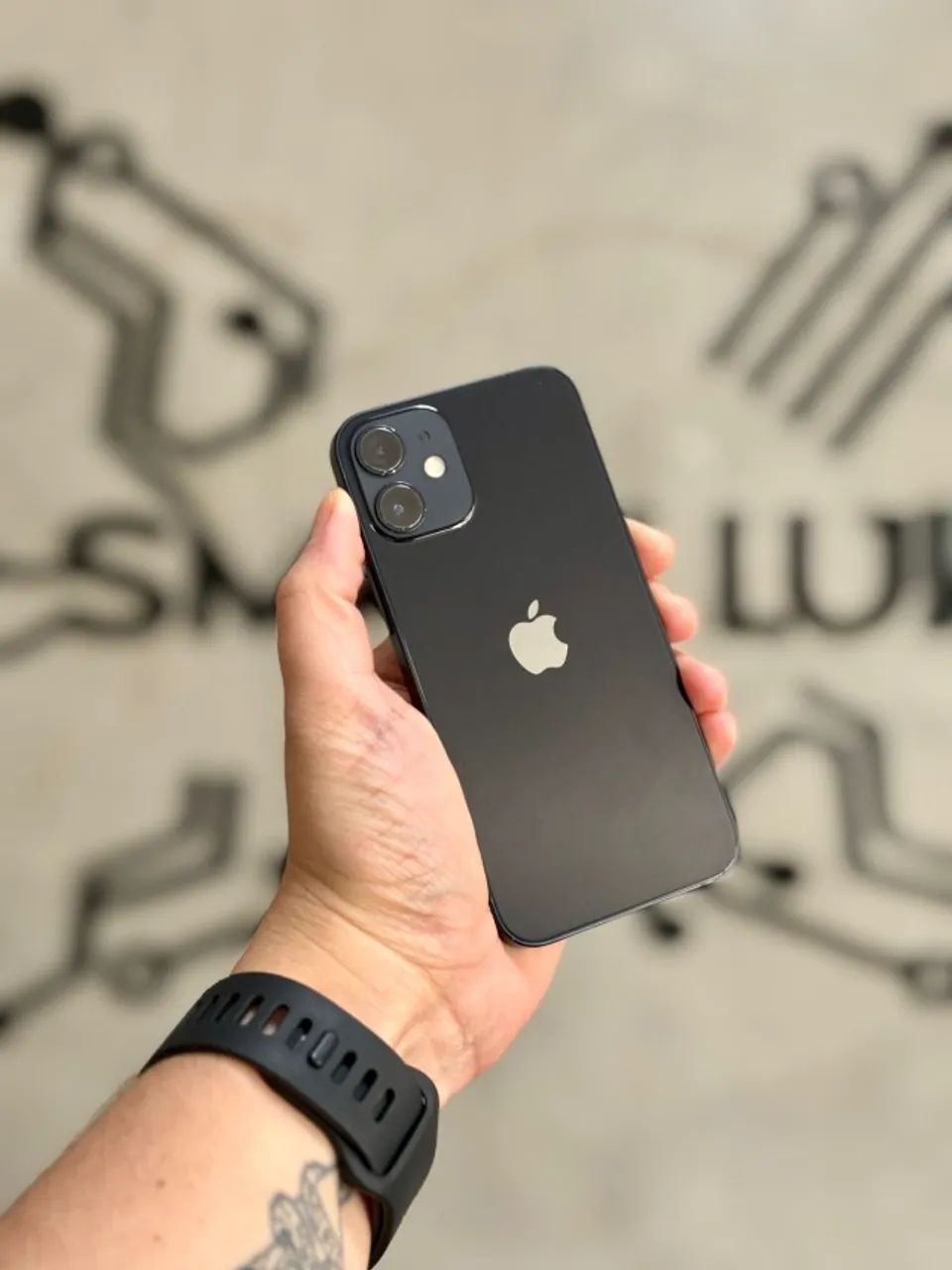 iPhone 12 mini Black 256GB (Com caixa) + Nota e 3 meses de